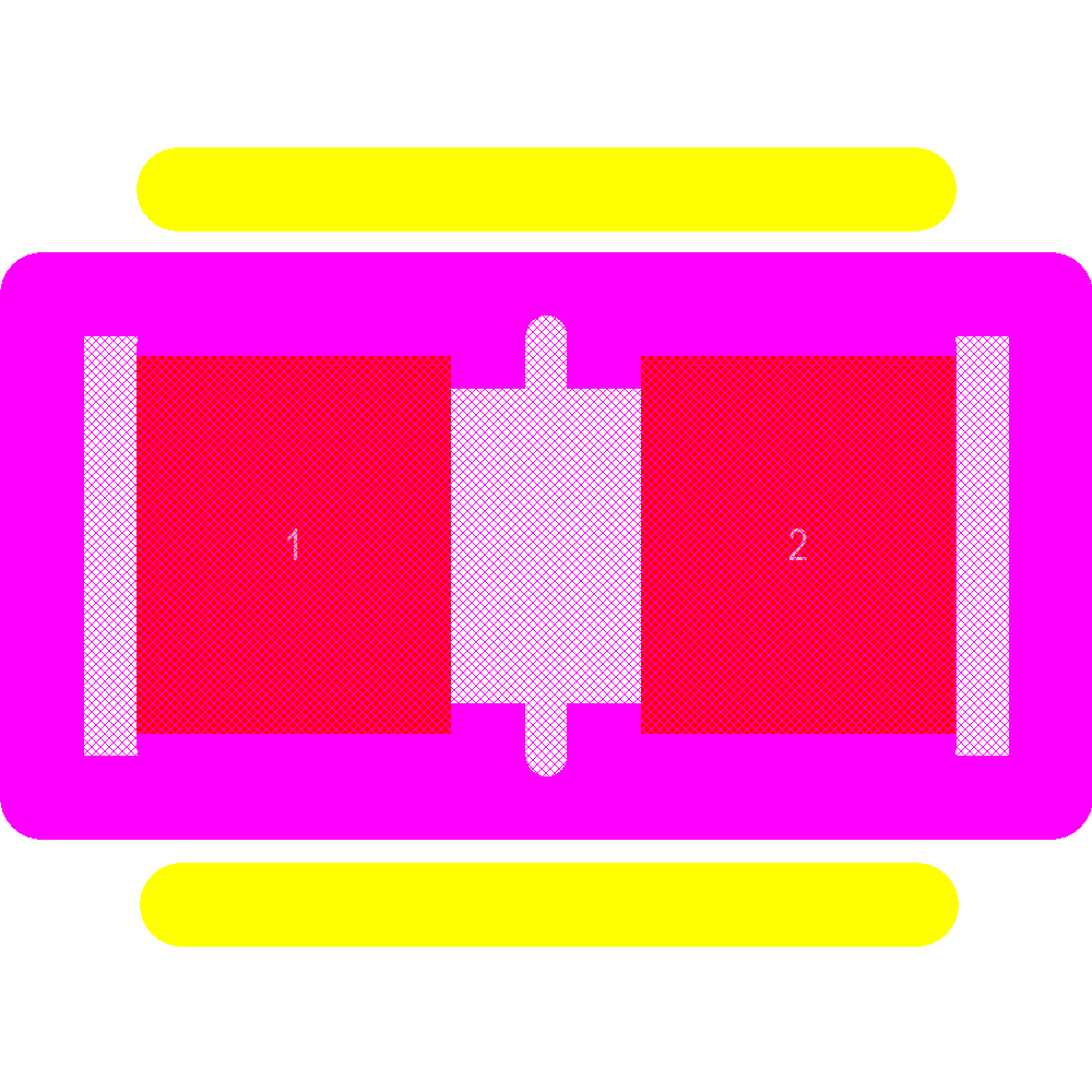 C0603C222K1HAC Footprint - KEMET
