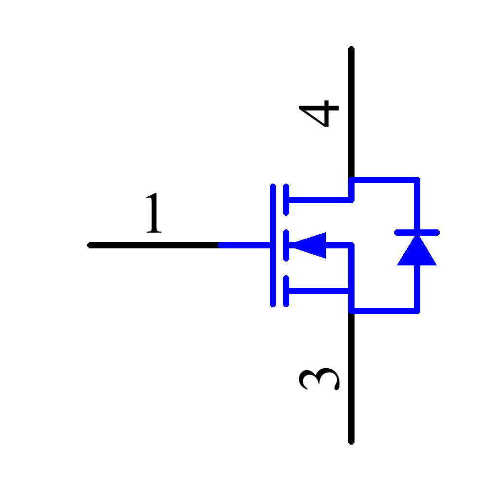 NTD6415ANLT4G Symbol - onsemi