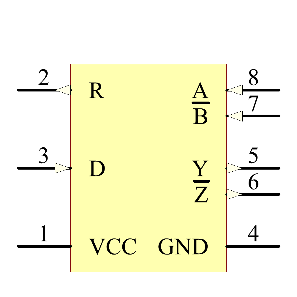 SN75179BP Symbol - Texas Instruments