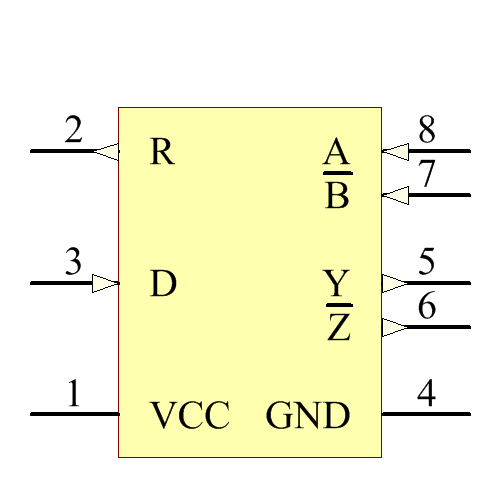 SN75179BP Symbol - Texas Instruments