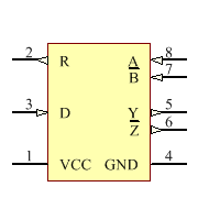 SN75179BP Symbol - Texas Instruments
