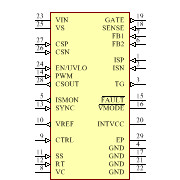 LT3796HFE#TRPBF Symbol - Analog Devices