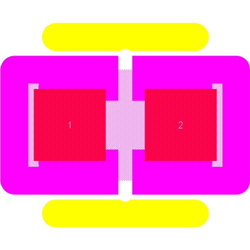 C0402C102J5GAC7411 Footprint - KEMET