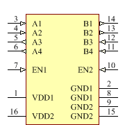 SI8442AB-C-IS Symbol - Silicon Lab