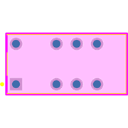 G6S-2-DC4.5 Footprint - Omron