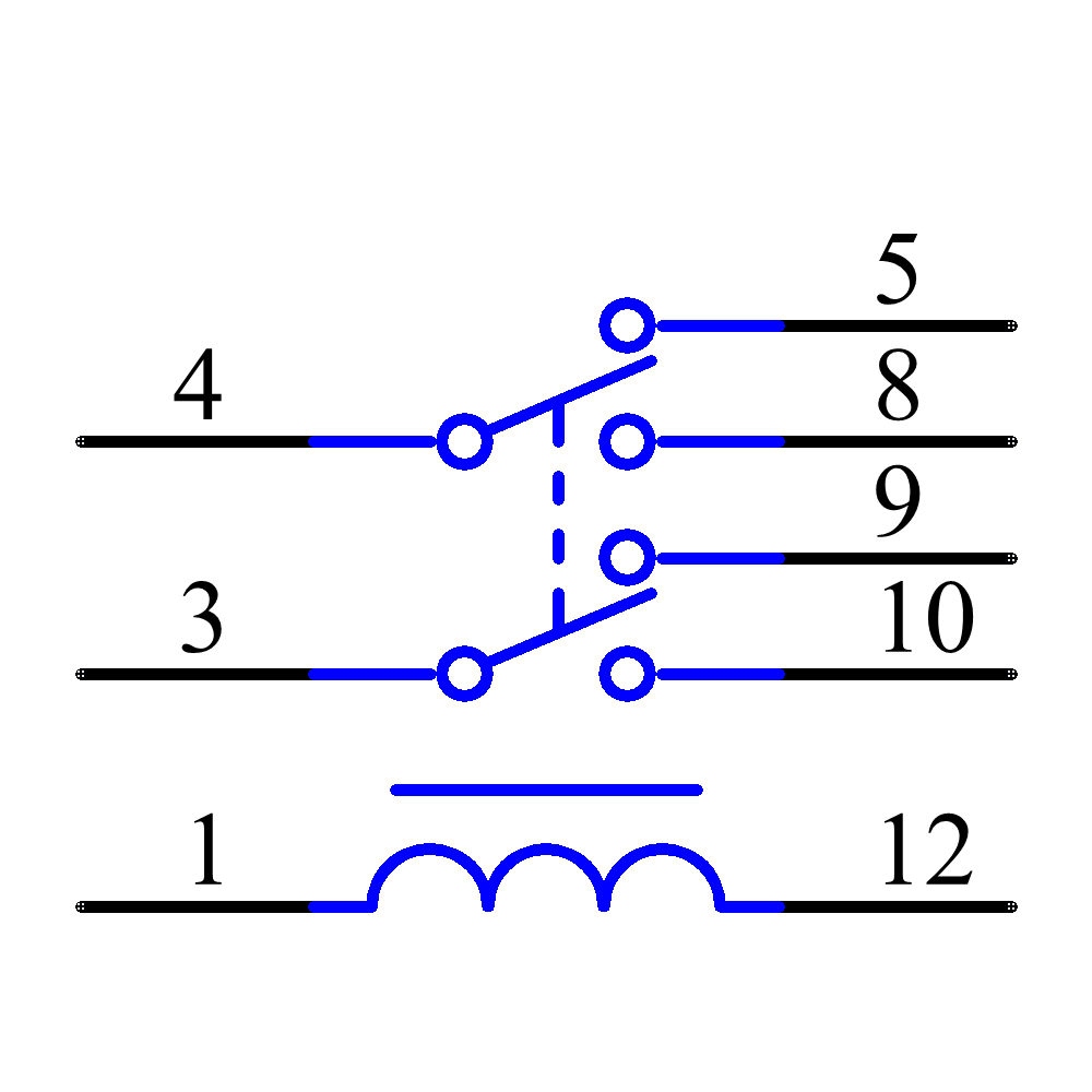 G6S-2-DC4.5 Symbol - Omron