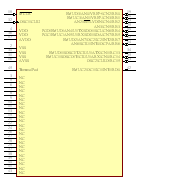 DSPIC30F3012-20I/ML Symbol - Microchip
