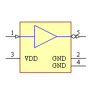 TC4421CAT Symbol - Microchip