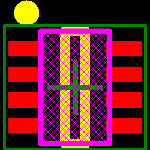 LT3590ESC8#PBF Footprint - Analog Devices / Linear Technology