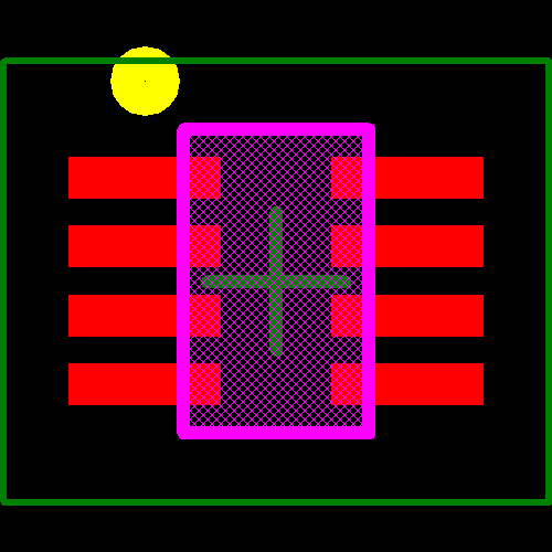 LT3590ESC8#PBF Footprint - Analog Devices / Linear Technology