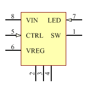 LT3590ESC8#PBF Symbol - Analog Devices / Linear Technology