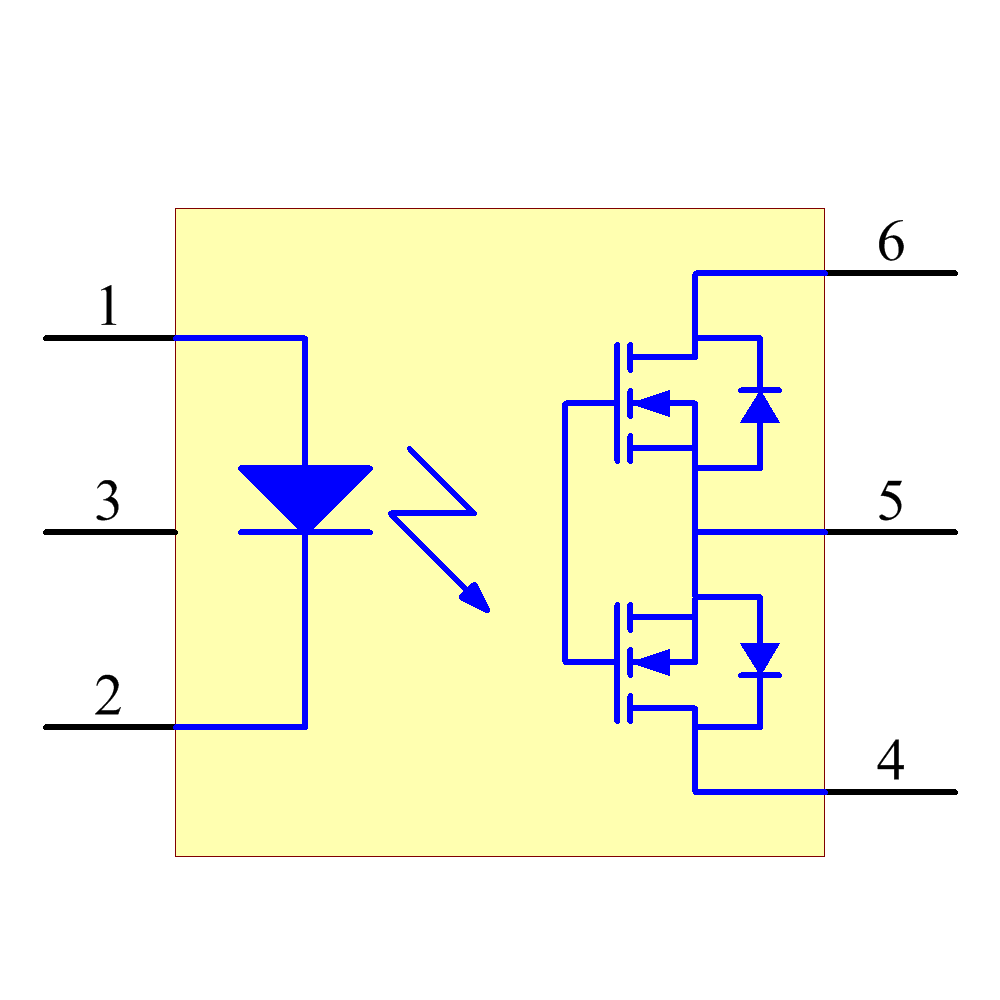 AQV252G Symbol - Panasonic
