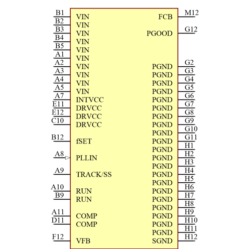 LTM4613EY#PBF Symbol - Analog Devices