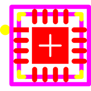 ADM8845ACPZ-REEL7 Footprint - Analog Devices