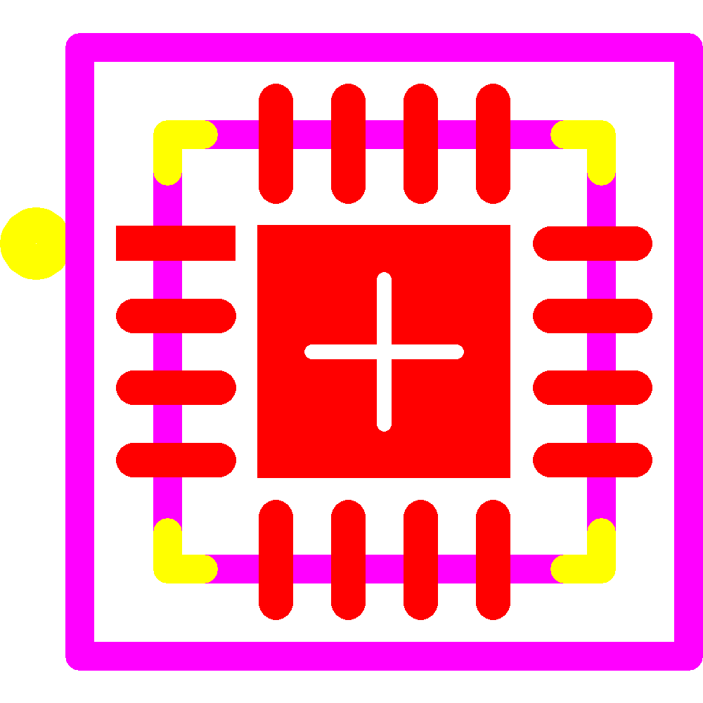 ADM8845ACPZ-REEL7 Footprint - Analog Devices