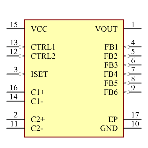 ADM8845ACPZ-REEL7 Symbol - Analog Devices