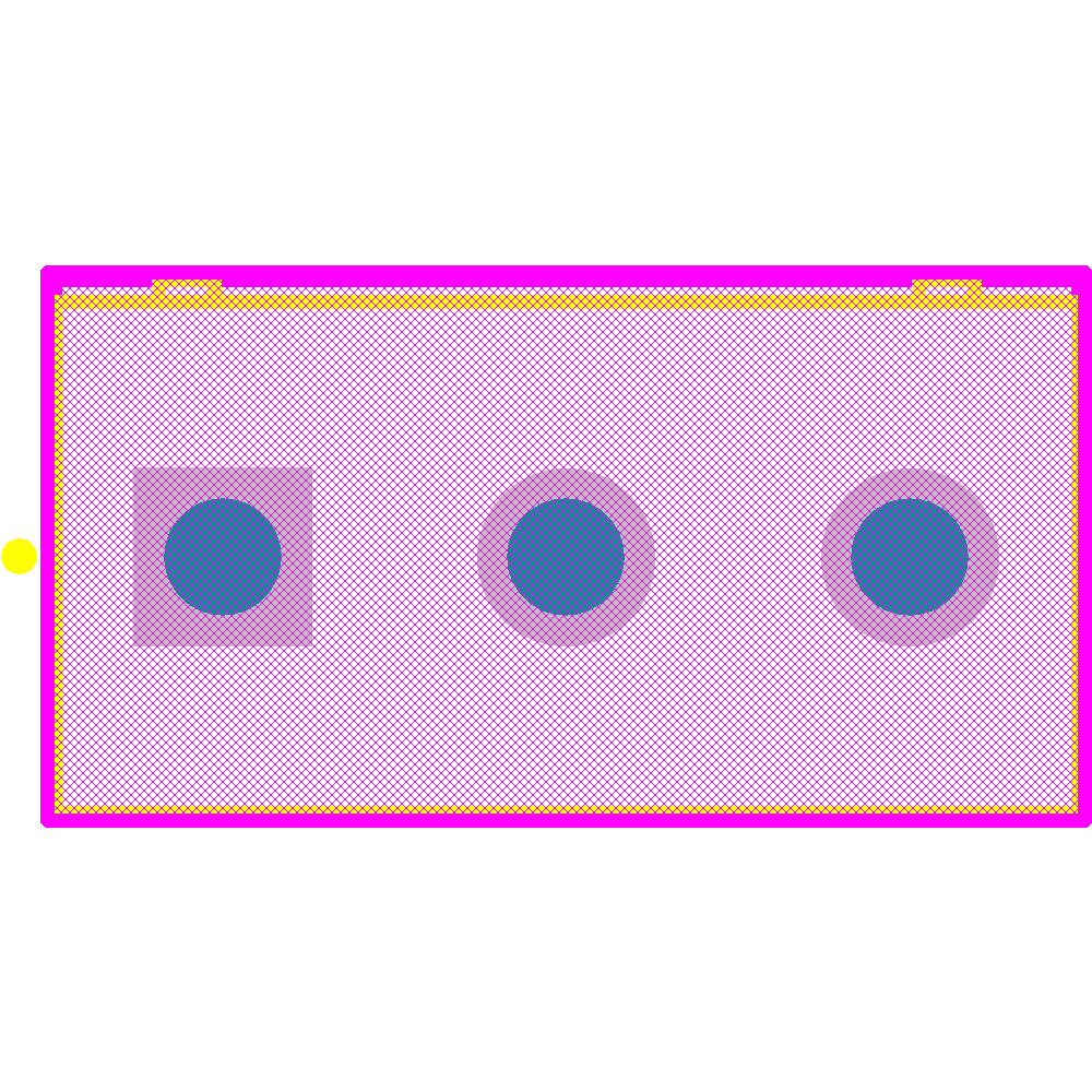 CS12ANW03 Footprint - NKK Switches