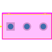 CS12ANW03 Footprint - NKK Switches