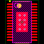 LT3743IFE#TRPBF Footprint - Analog Devices