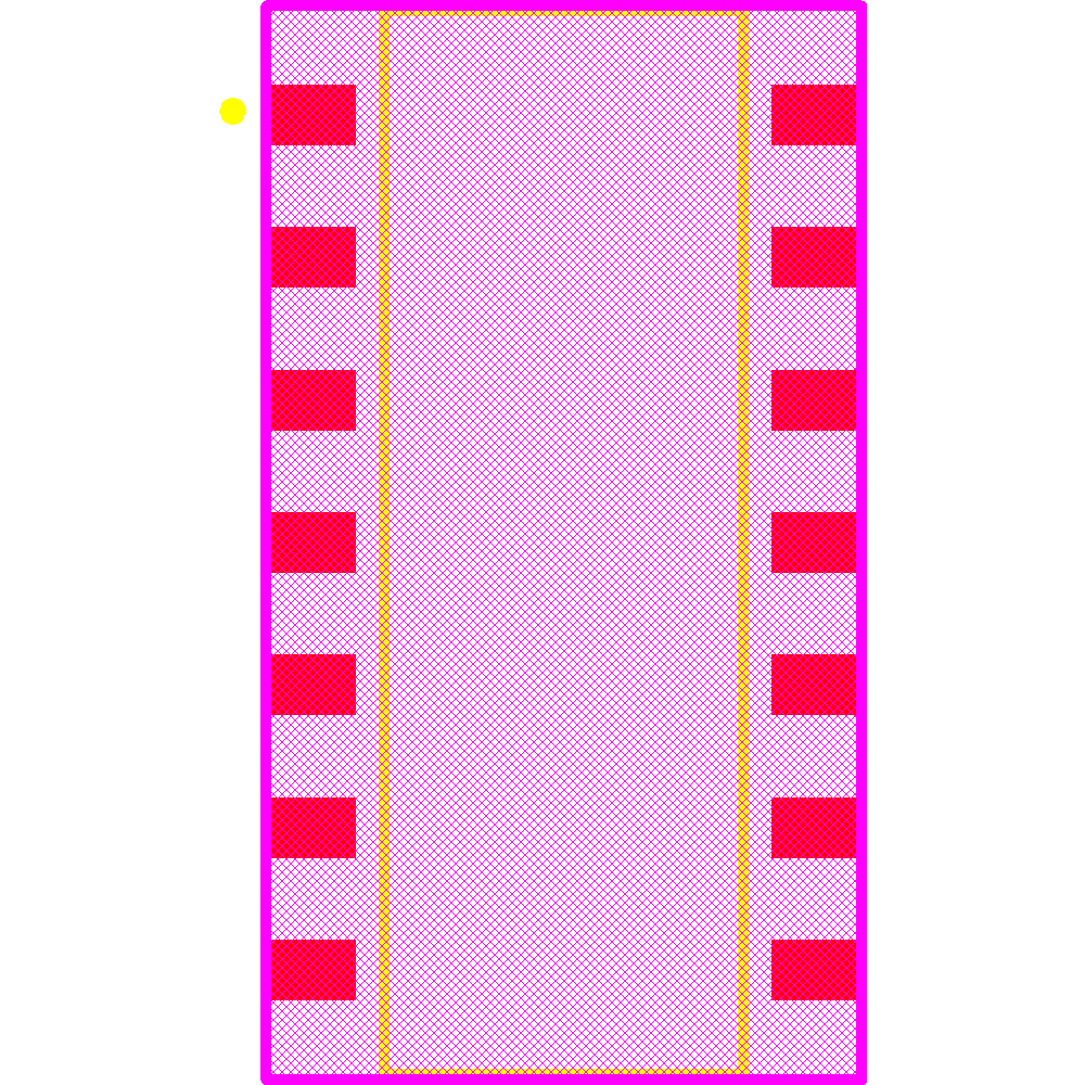 A6S-7102-PH Footprint - Omron