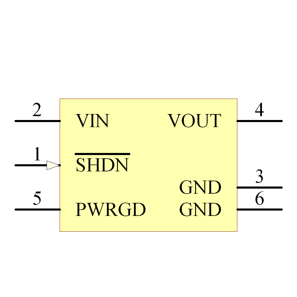MCP1826T-3002E/ET Symbol - Microchip