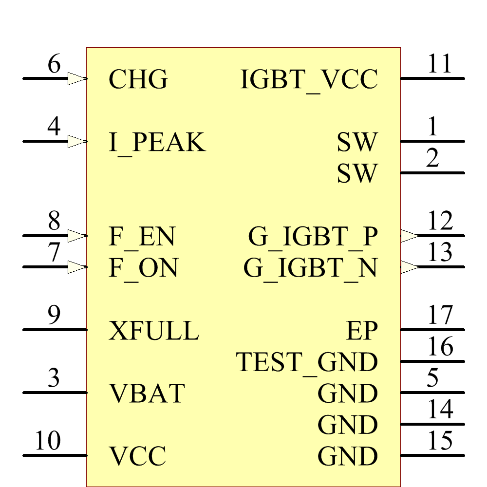 TPS65563ARGTT Symbol - Texas Instruments