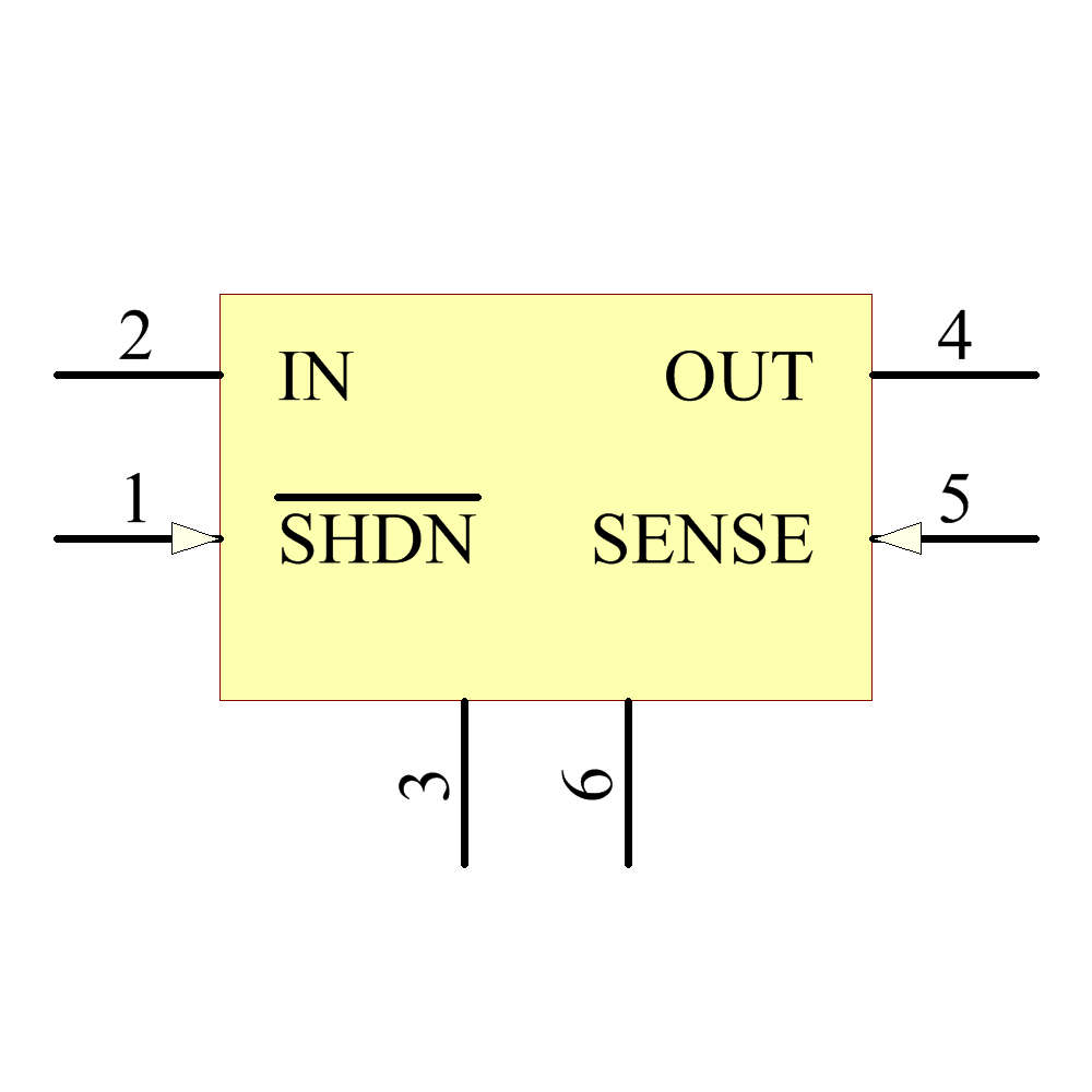 TL1963A-25DCQR Symbol - Texas Instruments