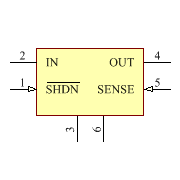 TL1963A-25DCQR Symbol - Texas Instruments