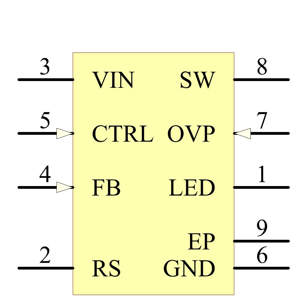 TPS61043DRBR Symbol - Texas Instruments