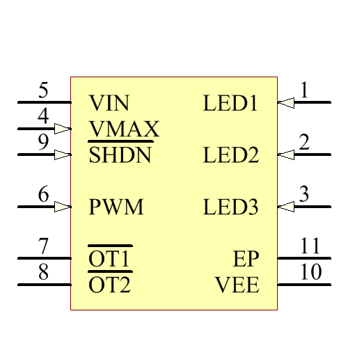 LT3003EMSE#PBF Symbol - Analog Devices