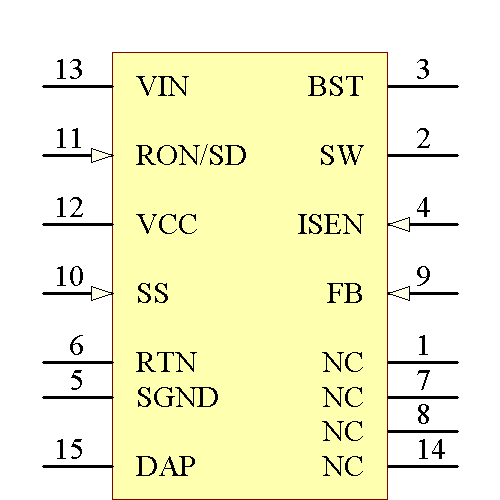 LM2695MHX/NOPB Symbol - Texas Instruments