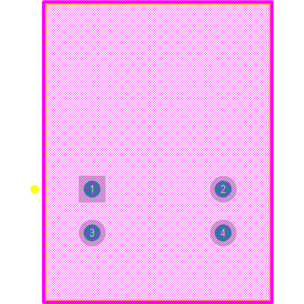 39-261 BLK Footprint - Grayhill