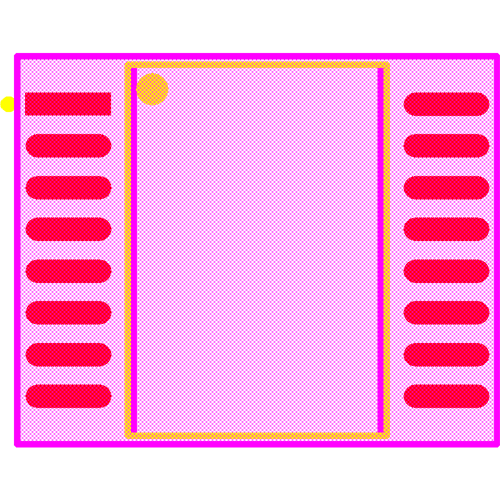ACS37002LMCATR-090B5 Footprint - Allegro MicroSystems