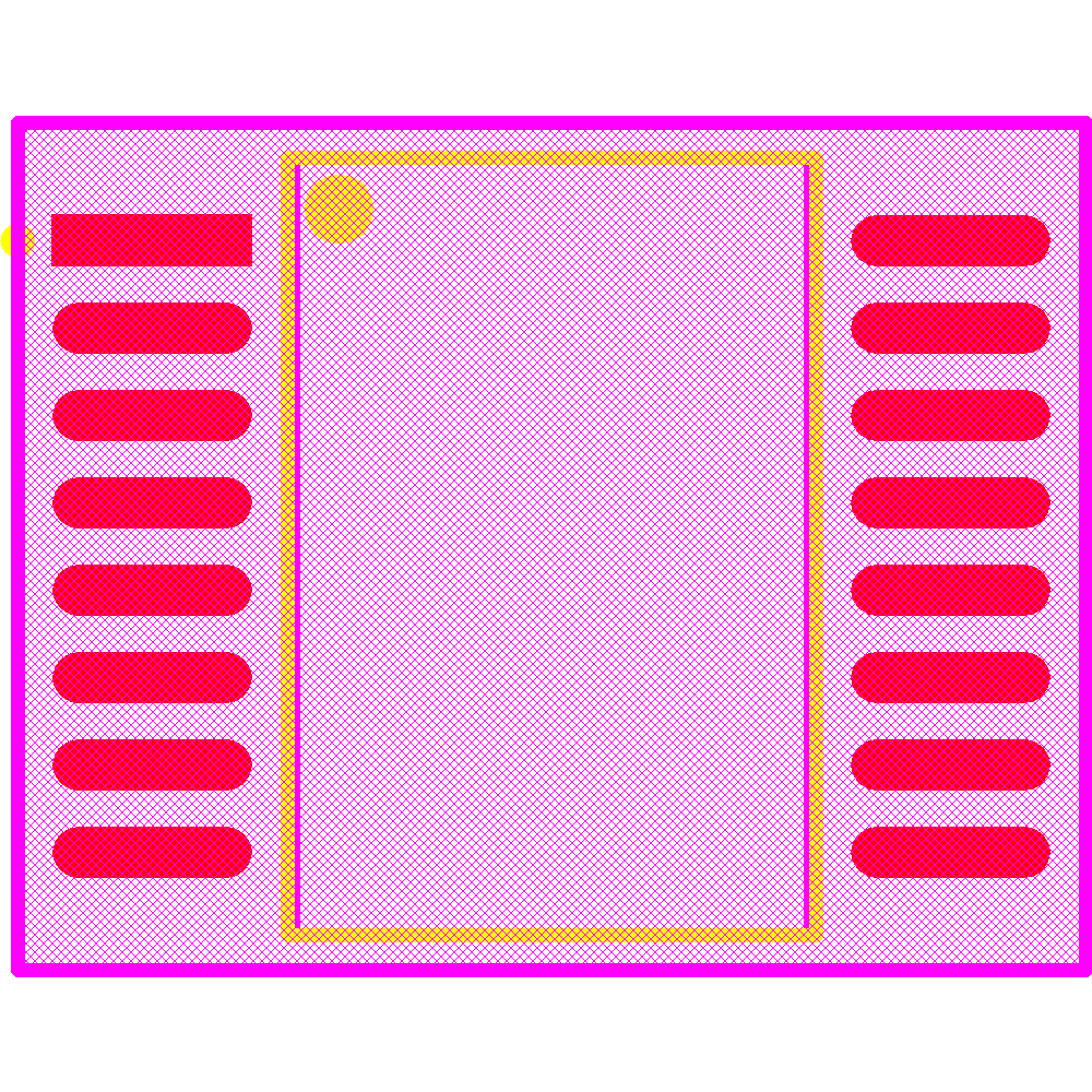 ACS37002LMCATR-090B5 Footprint - Allegro MicroSystems