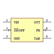 LM2576HVSX-3.3 Symbol - Texas Instruments