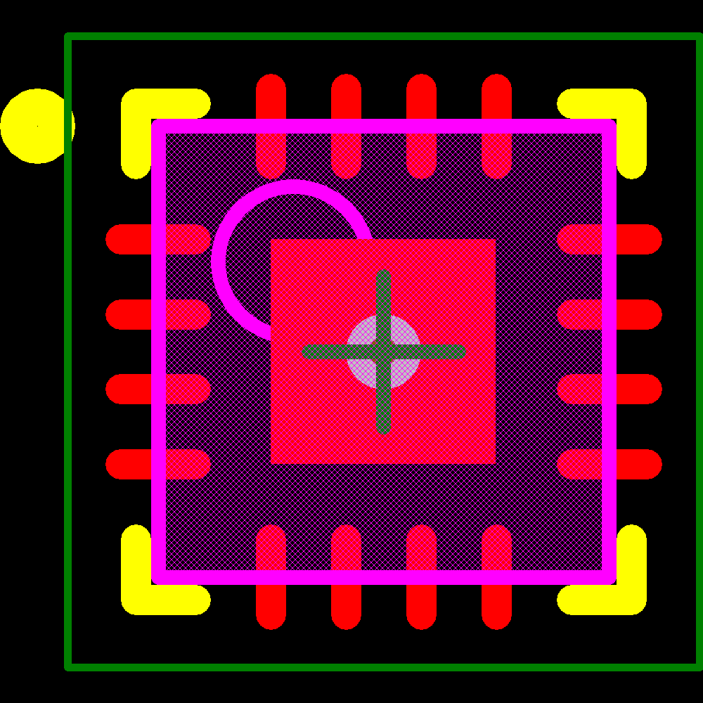 ADG1211YCPZ-REEL7 Footprint - Analog Devices
