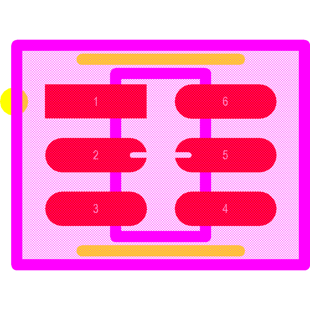 TPD4E001QDBVRQ1 Footprint - Texas Instruments