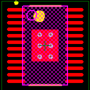 LTC3615EFE#PBF Footprint - Analog Devices
