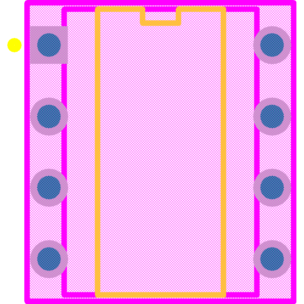 LTC485IN8#PBF Footprint - Analog Devices