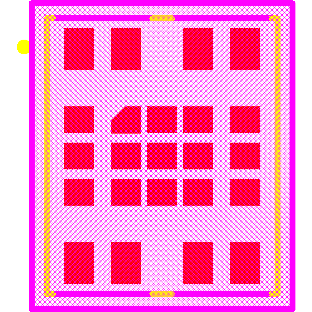MYMGK00506ERSR Footprint - Murata Power Solutions