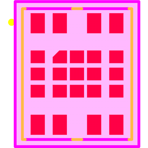 MYMGK00506ERSR Footprint - Murata Power Solutions