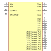 MYMGK00506ERSR Symbol - Murata Power Solutions