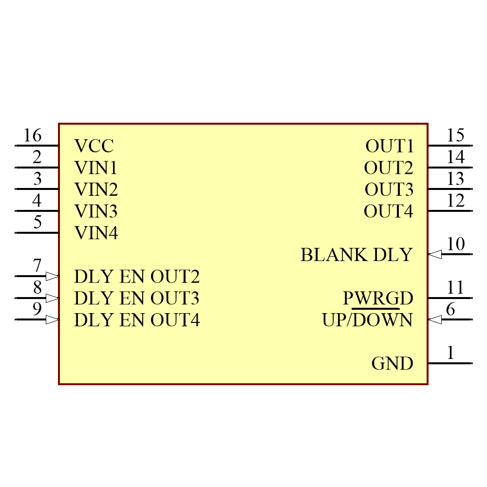 ADM1186-2ARQZ Symbol - Analog Devices