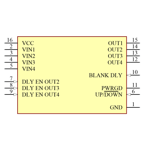 ADM1186-2ARQZ Symbol - Analog Devices