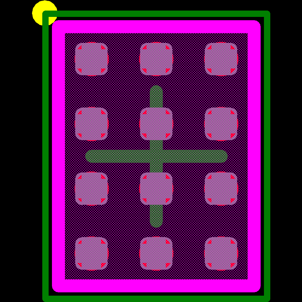 LM2758TL/NOPB Footprint - Texas Instruments