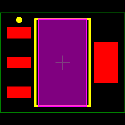 BTS3134NHUMA1 Footprint - Infineon
