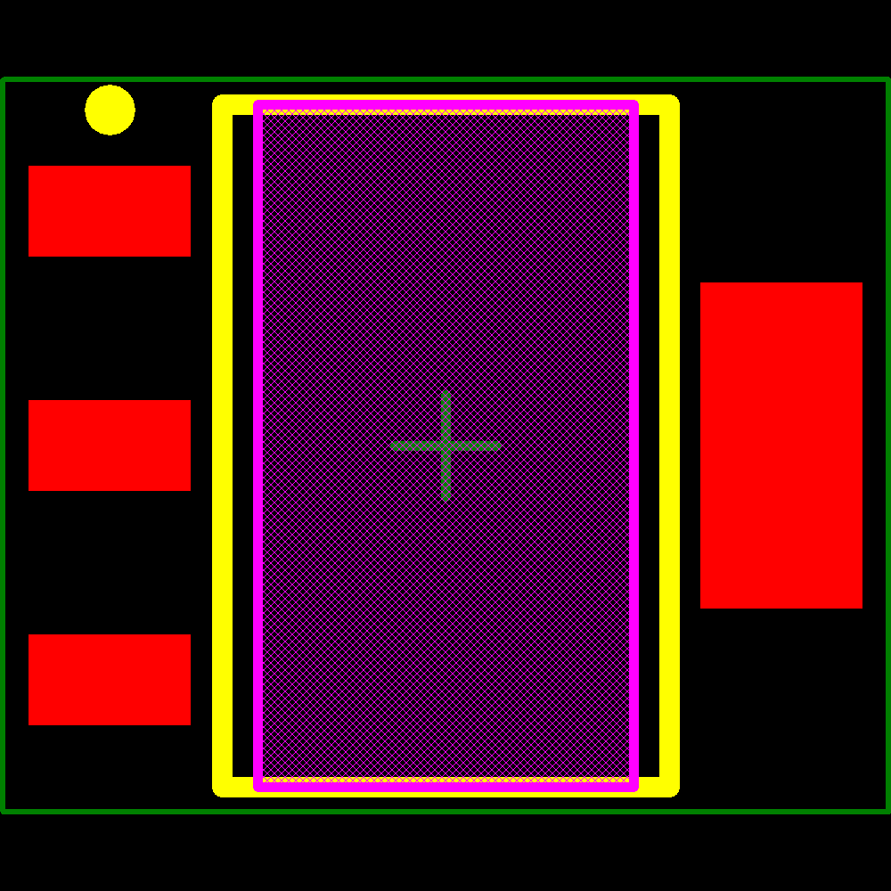 BTS3134NHUMA1 Footprint - Infineon