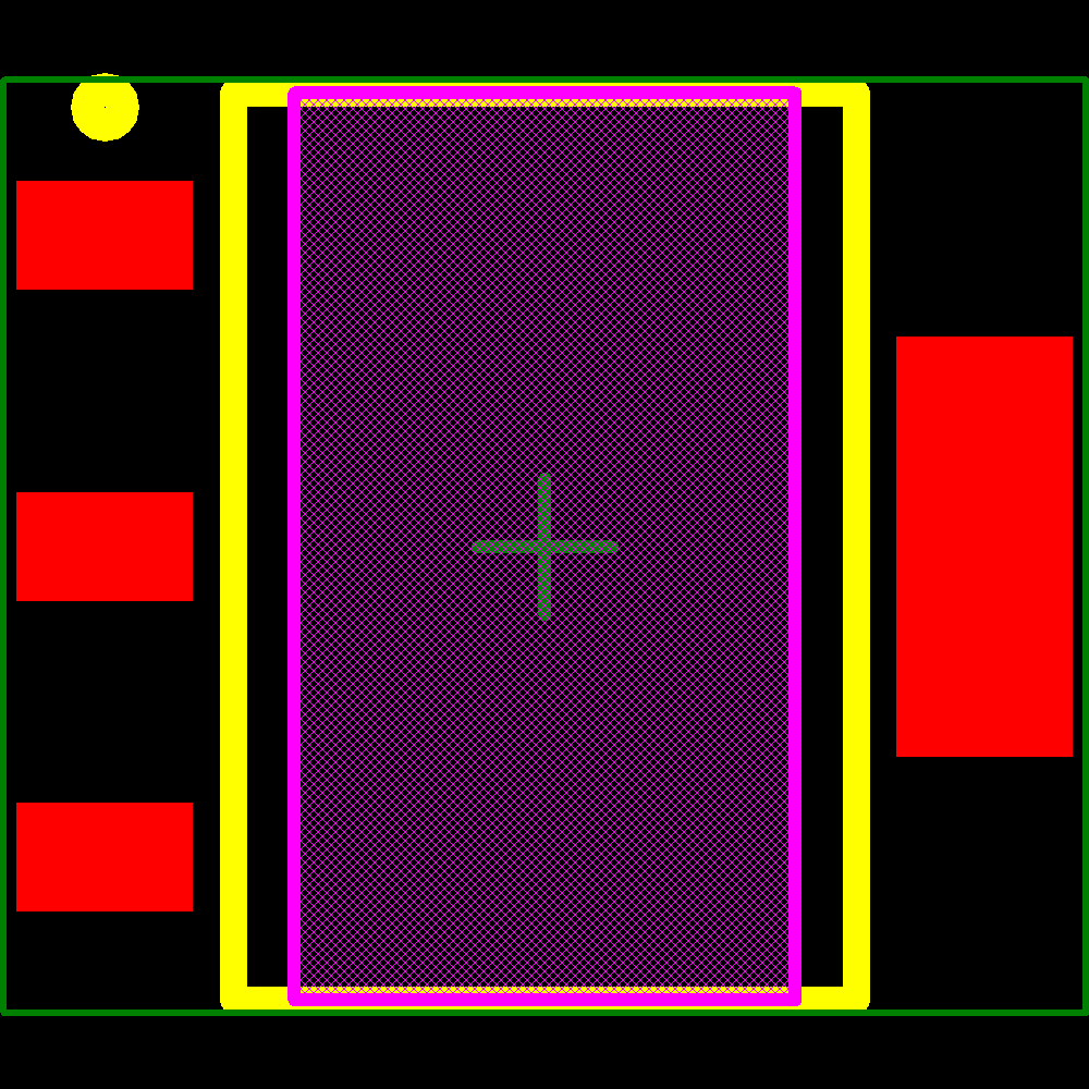 BTS3134NHUMA1 Footprint - Infineon
