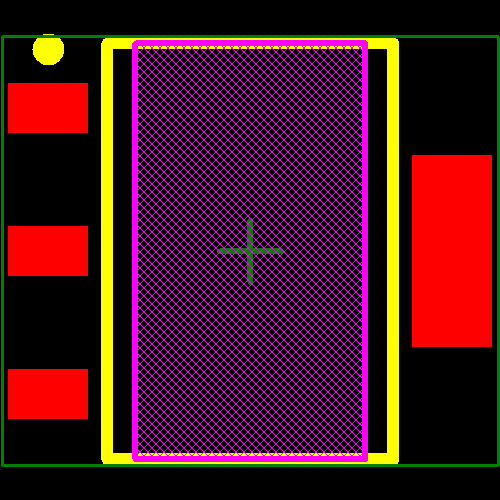 BTS3134NHUMA1 Footprint - Infineon