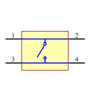 B3F-1000 Symbol - Omron